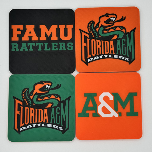 FAMU Coaster Set