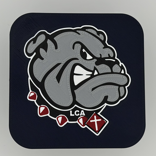 LCA Coaster Set W/Holder